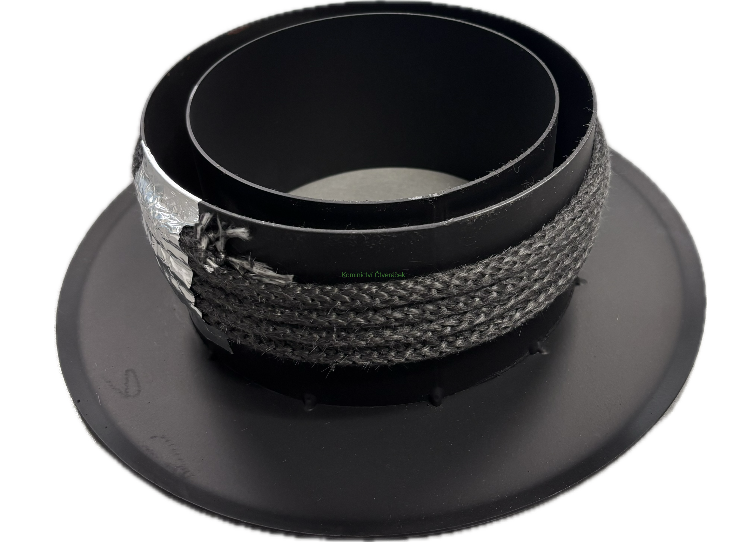 Redukce do  komína 200/150mm s těsnící šňůrou